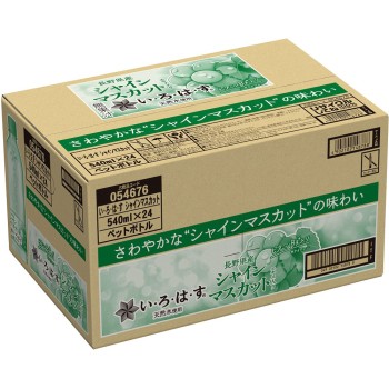 이로하스 샤인머스캣 박스 540ml×24 일본 코카콜라