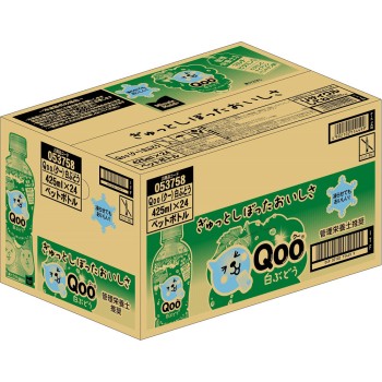 미닛메이드 쿠 청포도 박스 425ml×24 일본 코카콜라