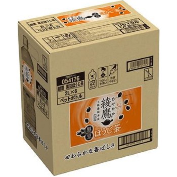 아야타카 검은콩 호지차 박스 2000ml×6 일본 코카콜라