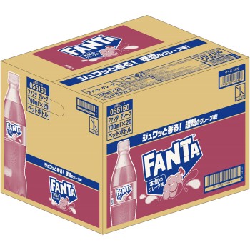 환타 그레이프 박스 700ml 박스 일본 코카콜라
