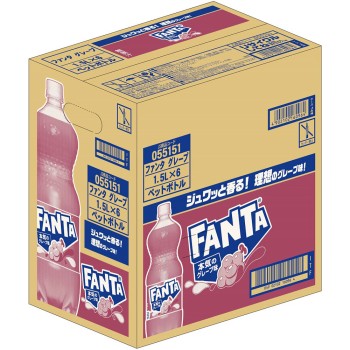 환타 그레이프 1.5L×6 일본 코카콜라