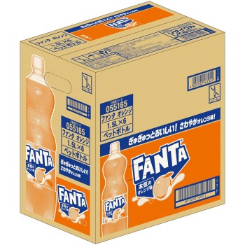 환타 오렌지 1.5L×6 일본 코카콜라