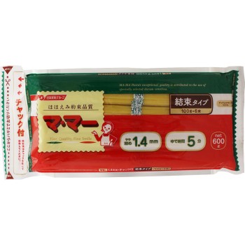 밀착 척 부착 묶음 스파게티 1.4mm 600g 닛신제분 웰나