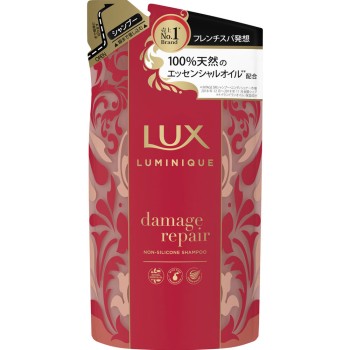 럭스 루미니크 데미지리페어 샴푸 리필 350g 유니레버재팬