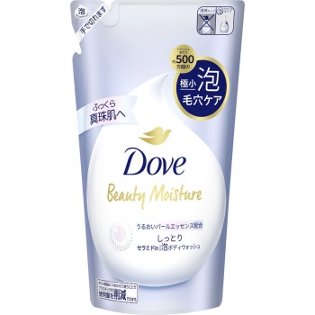 도브 뷰티 모이스처 거품 바디 워시 촉촉함 리필용 430g 유니레버재팬