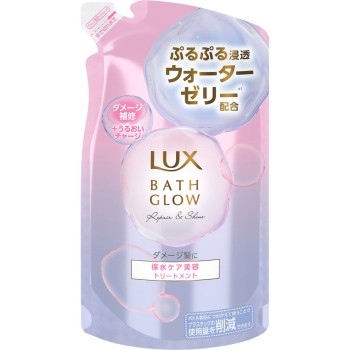 럭스 배스 글로우 리페어&샤인 트리트먼트 리필 350g 유니레버 재팬