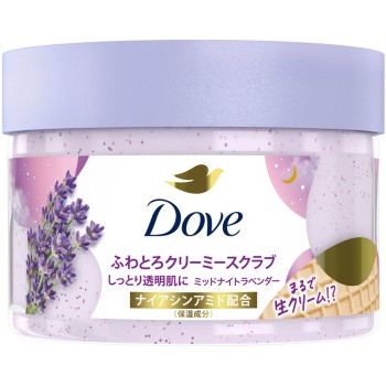 도브 크리미 스크럽 미드나잇 라벤더 298g 유니레버재팬