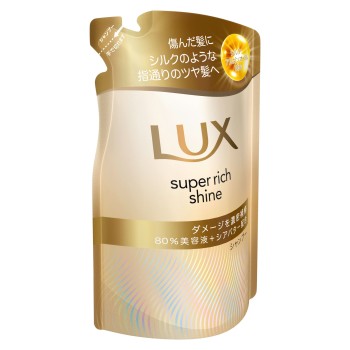 럭스 슈퍼 리치 샤인 대미지 리페어 보수 샴푸 리필용 280g 유니레버 재팬