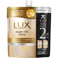 럭스 슈퍼 리치 샤인 데미지 리페어 보수 컨디셔너 리필용 560g 유니레버재팬
