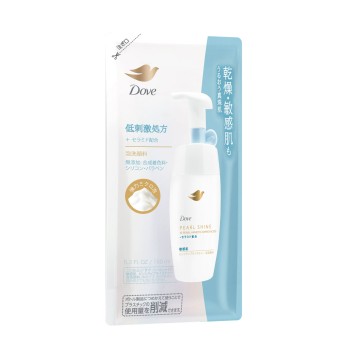 도브 펄샤인 민감성 피부 센시티브 모이스처 거품 세안료 리필용 150ml 유니레버 재팬