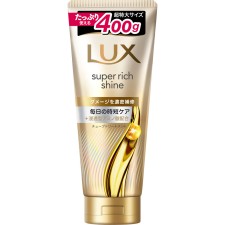 럭스 슈퍼리치 샤인 데미지 리페어 보수 튜브 트리트먼트 400g 유니레버 재팬