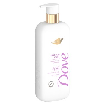 도브 뷰티 세럼 바디워시 엔리치 소프트 펌프 500g 유니레버 재팬