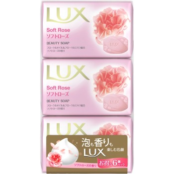 럭스 소프트 로즈 75g×6 유니레버 재팬