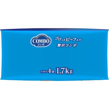 콤보 독 듬직한 비프 입 1.7kg 니혼 펫푸드