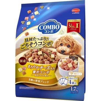 콤보 도그 부드러운 치즈 함유 1.7kg 일본펫푸드
