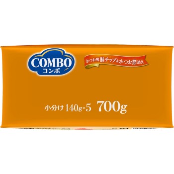 콤보 캣 가다랑어맛·연어 칩·가다랑어포 곁들임 700g 일본 펫 푸드