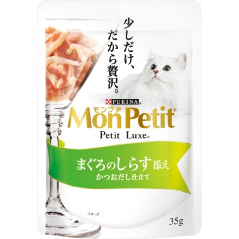 몽프티 프티 뤽스 (파우치) 참치 실치 곁들임 35g 네슬레 재팬