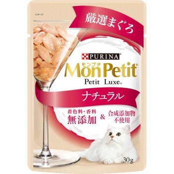 몽프티 프티 뤽스 내추럴 엄선 참치 30g 네슬레 재팬