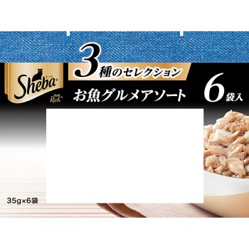 시바 리치 푸짐한 플레이크 생선 그루메 어소트 35g×6 마스 재팬 리미티드