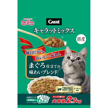 캬랏 믹스 참치 풍미 블렌드 2.7kg 펫라인