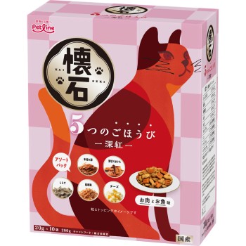 가이세키 5가지 보상 진홍(20g×10) 200g 펫라인