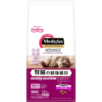 메디파스 어드밴스 신장건강유지 7세경부터 치킨맛 1.5kg 펫라인