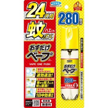눌러서 뿌리는 베이프 스프레이 280회분 무향료 58.33ml 푸마키라