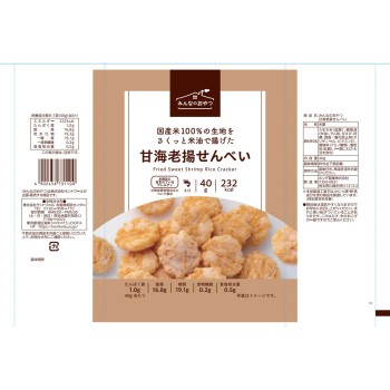 모두의 간식 단새우 튀김 센베이 40g 몽토와르