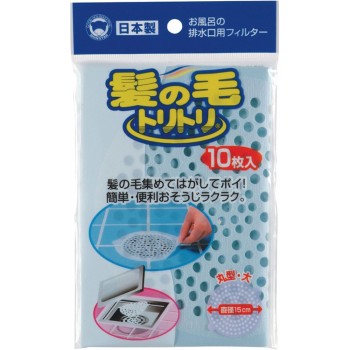 본스타) 머리카락 토리토리 원형 대 10매입 [직경 15cm] 본스타 판매