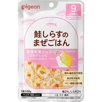식육 레시피 연어 시라스 비빔밥 80g 피죤