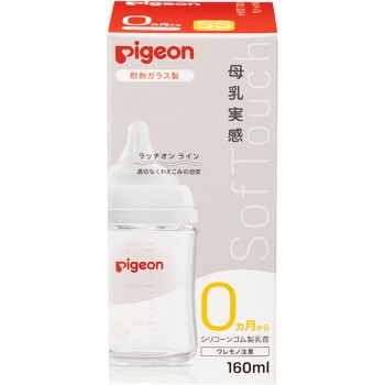 모유실감 젖병 내열유리 160ml 피죤