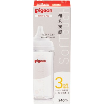 모유실감 젖병 내열유리 240ml 피죤