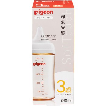 모유실감 젖병 플라스틱 240ml 피죤