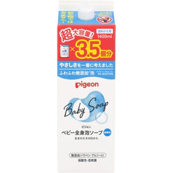 전신 거품 솝 3.5회분 1400ml 피죤