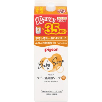전신 거품 솝 촉촉 3.5회분 1400ml 피죤