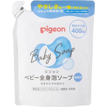 전신 거품 솝 리필용 400ml 피죤