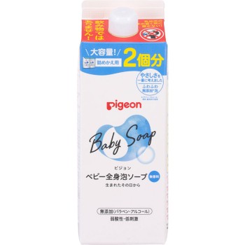 전신 거품 솝 리필용 2회분 800ml 피죤
