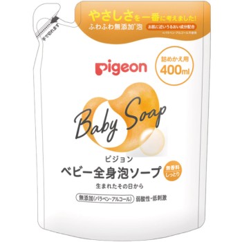 전신 거품 솝 촉촉 리필용 400ml 피죤