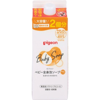 전신 거품 솝 촉촉 리필용 2회분 800ml 피죤