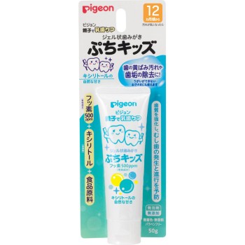 부모와 함께 유치 케어 젤 타입 치약 쁘띠키즈 자일리톨 50g 피죤 (의약외품)