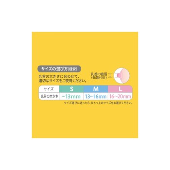 유두 보호기 소프트 타입 M 사이즈 2개 피죤