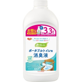 향 리프레쉬 포터블 변기용 소취액 리필 800ml 피죤