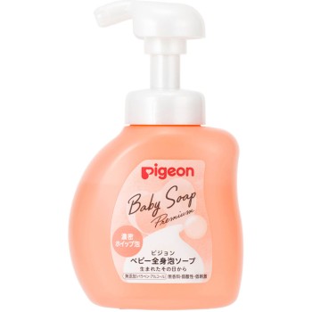 전신 거품 비누 진한 휘프 거품 350ml 피죤
