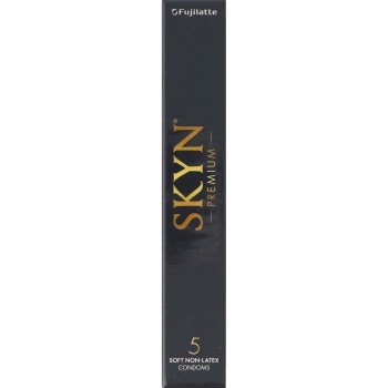 SKYN NON-LATEX CONDOMS 내추럴 5개 후지라텍스