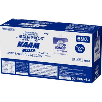 VAAM 스마트피트 젤리볼 180g×6 메이지