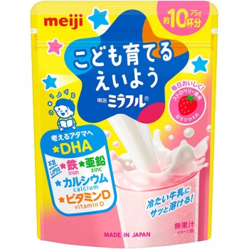 미라풀 분말 음료 스트로베리 풍미 75g 메이지(구 메이지 유업)