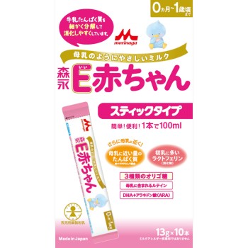 모리나가 E아카짱 스틱 타입 13g×10개 모리나가 유업