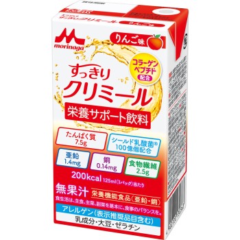 엔조이 상쾌 크리밀 (사과맛) 125ml 모리나가유업