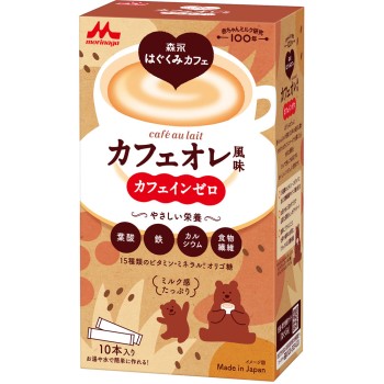 모리나가 하구쿠미 카페 카페오레 풍미 20g×10개 모리나가 유업