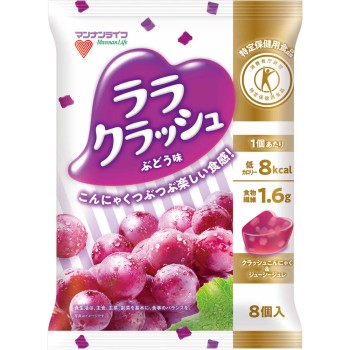 곤약밭 라라크러쉬 포도맛 24g×8 만난라이프